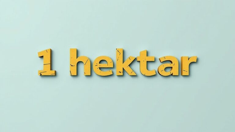 1 hektar – ile to m2?