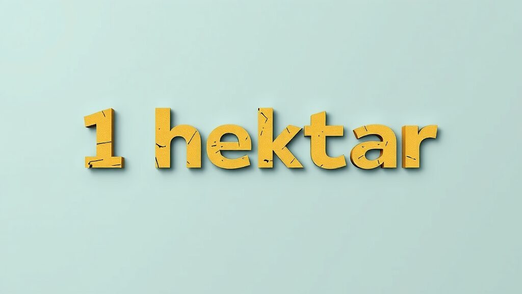 1 hektar – ile to m2?