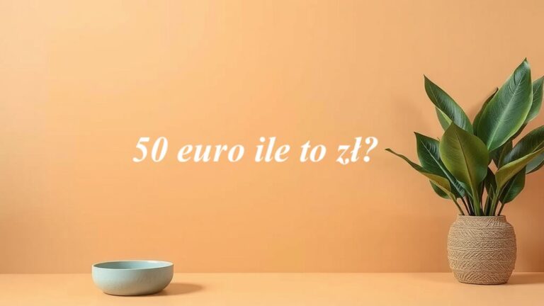 50 euro ile to zł?