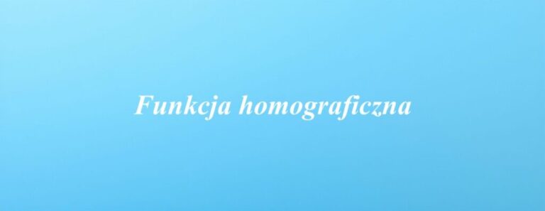 Funkcja homograficzna