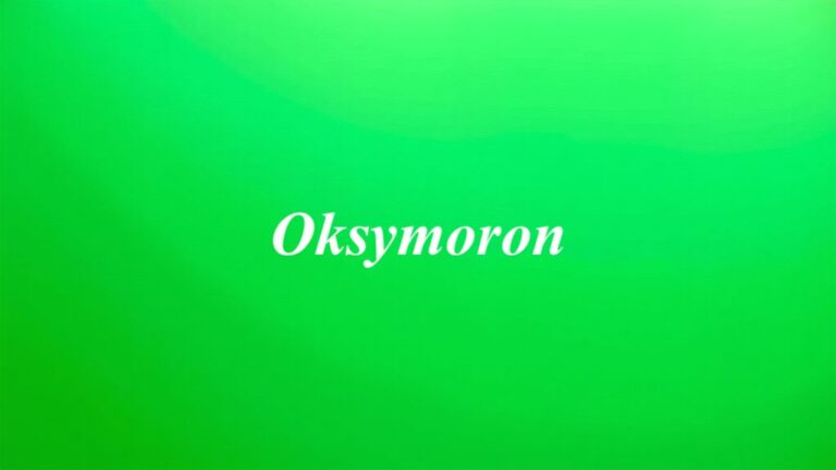 Oksymoron