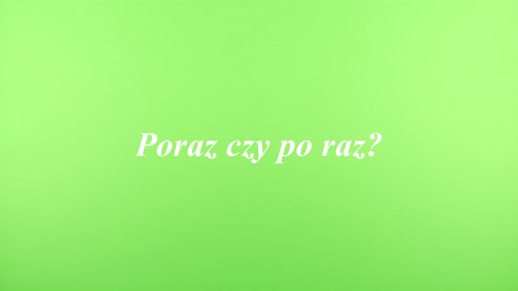 Poraz czy po raz?