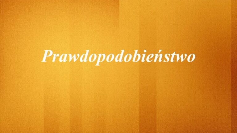 Prawdopodobieństwo