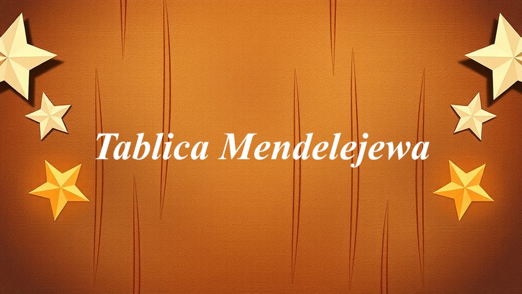 Tablica Mendelejewa