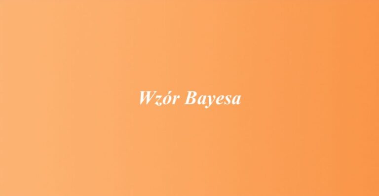 Wzór Bayesa