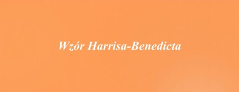 Wzór Harrisa-Benedicta