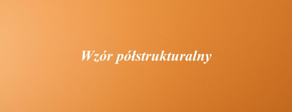 Wzór półstrukturalny