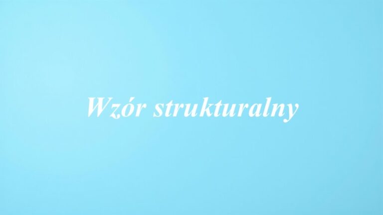 Wzór strukturalny