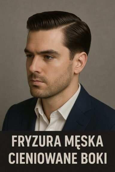 Fryzura Męska Cieniowane Boki