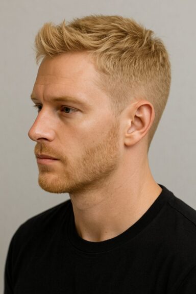 Fryzury Męskie Blond