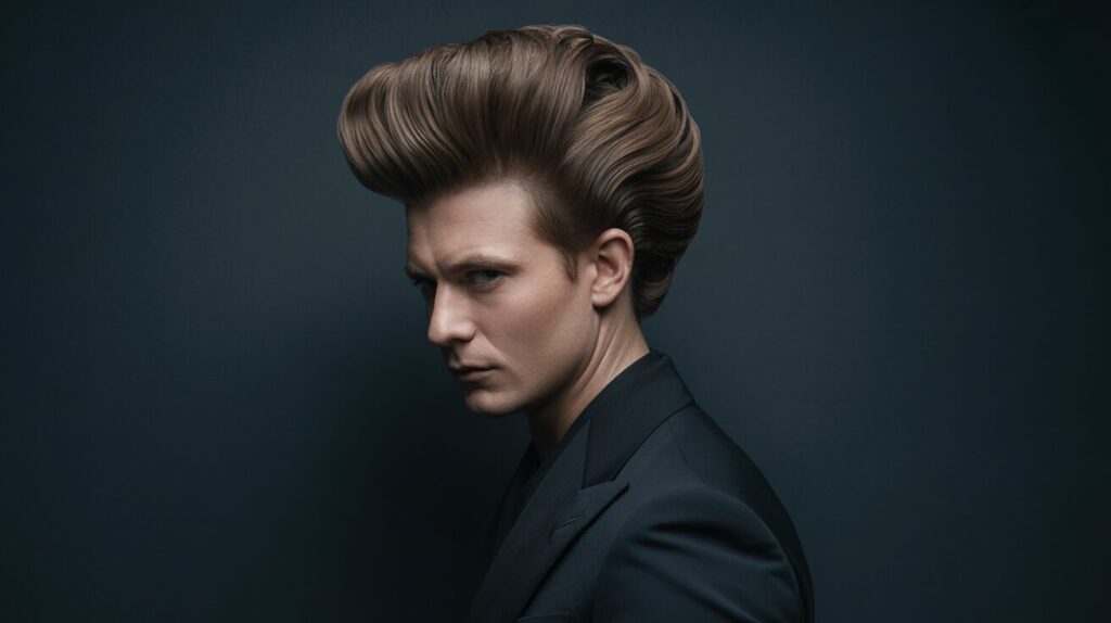 Pompadour Fryzura