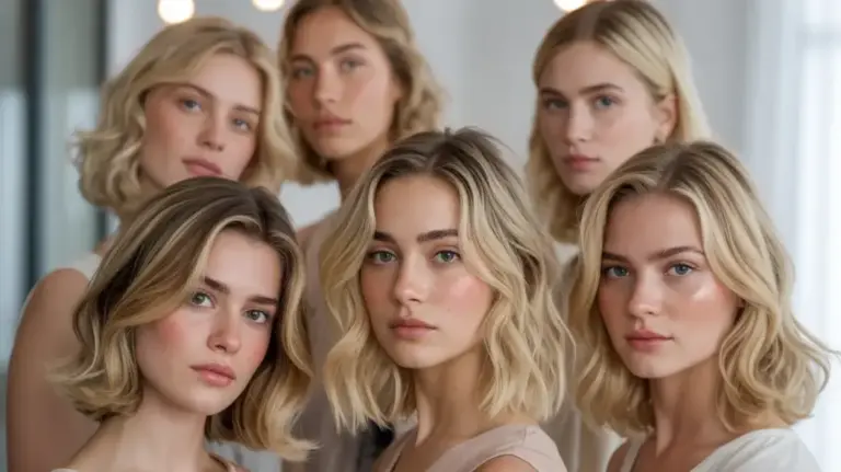 Włosy Blond Do Ramion
