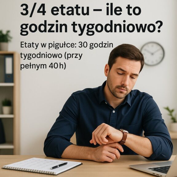 3/4 Etatu Ile To Godzin?