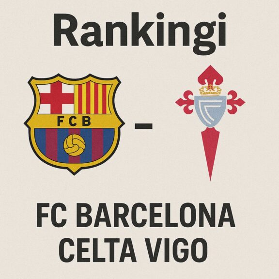Rankingi Fc Barcelona – Celta Vigo