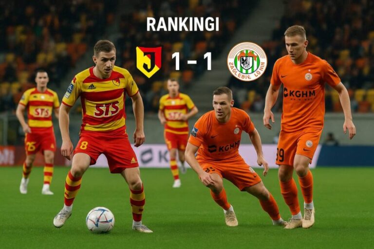 Rankingi Jagiellonia Białystok – Zagłębie Lubin