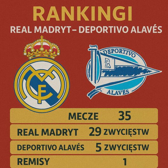 Rankingi Real Madryt – Deportivo Alaves