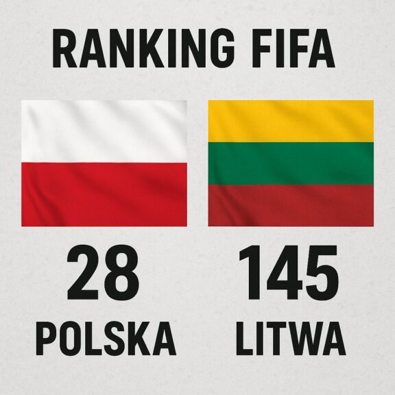Rankingi Reprezentacja Polski i Litwy