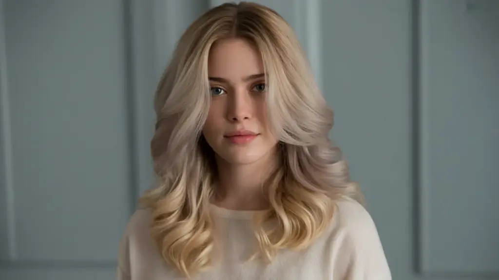 Beżowy Blond