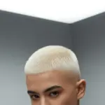 Blond Buzz Cut