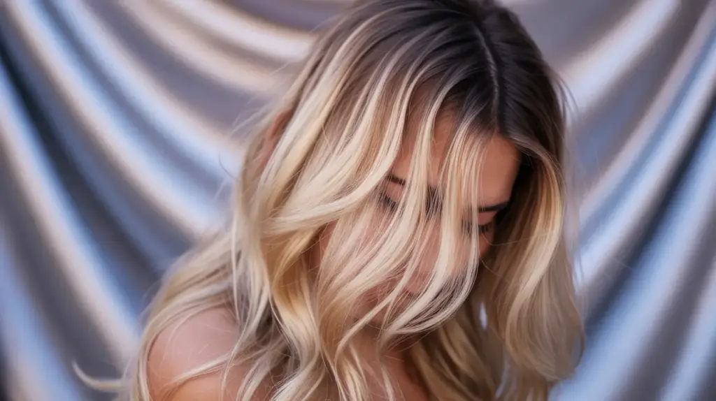 Blond Z Ciemnym Odrostem