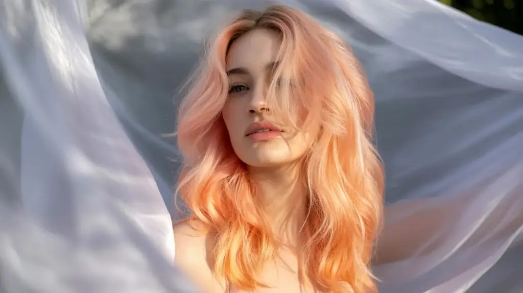 Brzoskwiniowy Blond