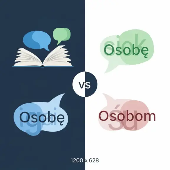 Osobą Czy Osobom?