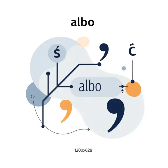 Przecinek Przed Albo