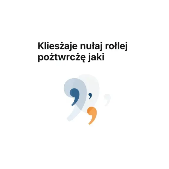Przecinek Przed Jaki
