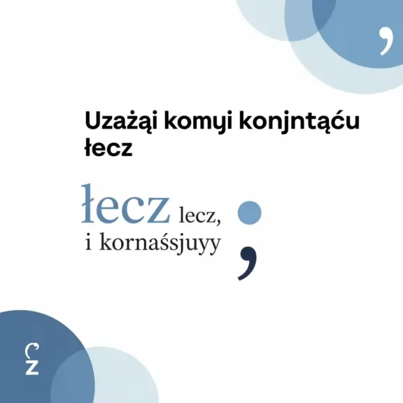 Przecinek Przed Lecz