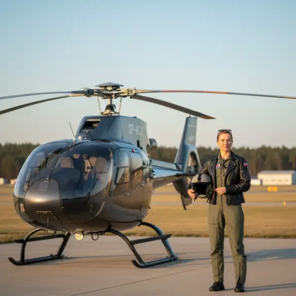 Ile Zarabia Pilot Helikoptera?