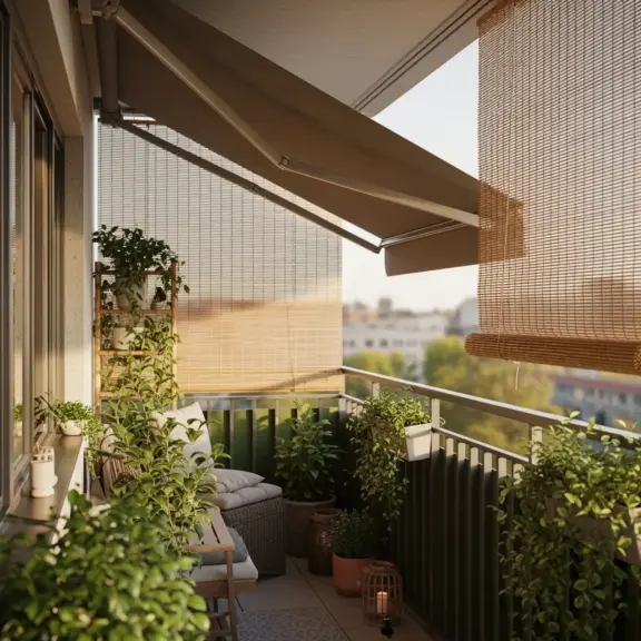Jak Osłonić Balkon W Bloku Od Słońca?