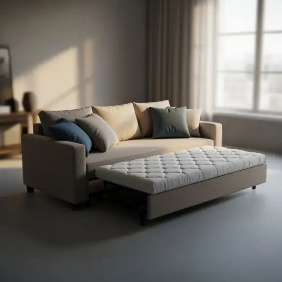 Sofa Z Funkcją Spania Codziennego Z Materacem