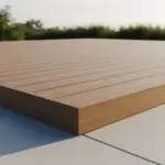 Taras Z Deski Kompozytowej Na Betonie