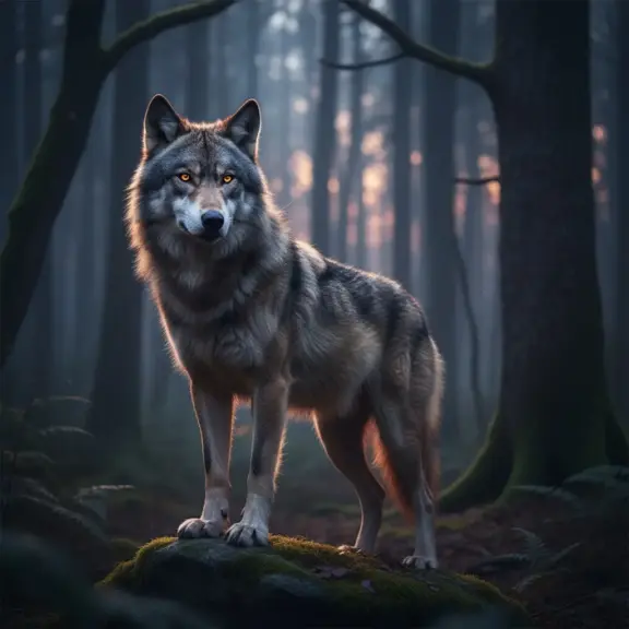 Tatuaż Wilka