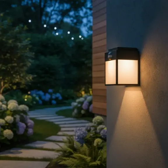 Lampa Zewnetrzna Z Czujnikiem Ruchu