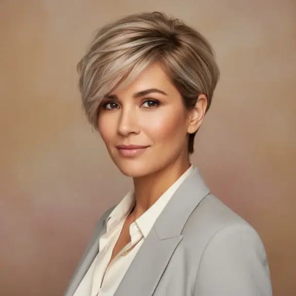 Modna Krotka Fryzura