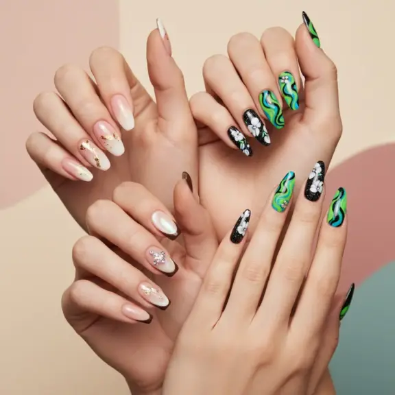 Modne Paznokcie Zelowe