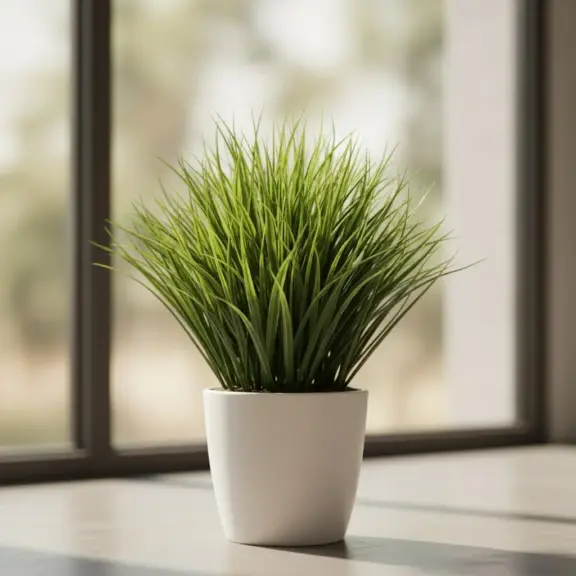 Sztuczna Trawa W Doniczce