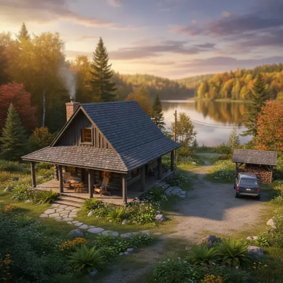 Tania Dzialka Z Domkiem Calorocznym