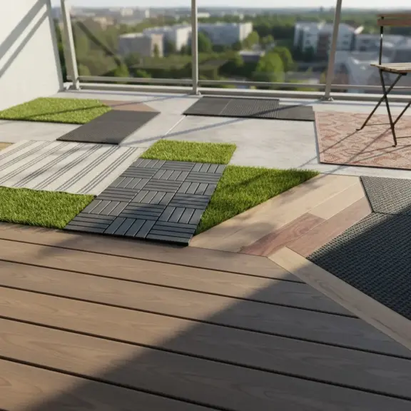 Tania Podloga Na Balkonie