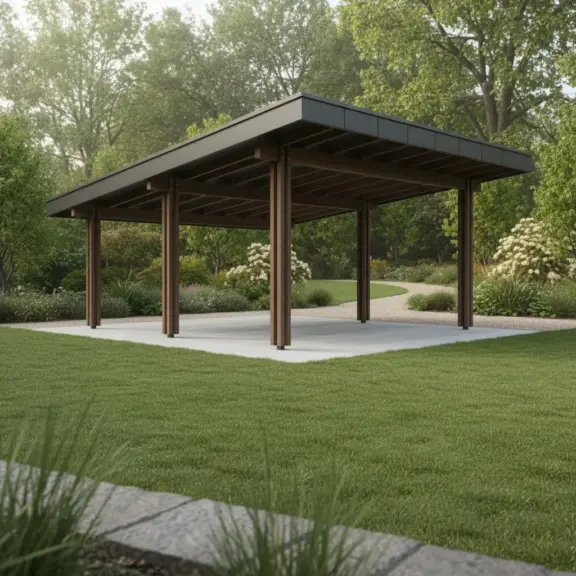 Wiata Do 50M2 Ile Od Granicy?