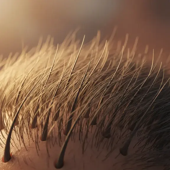 Jakie czynniki genetyczne decydują o grubości i liczbie włosów?