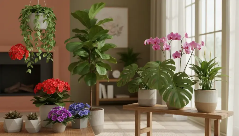 Co wyróżnia najpopularniejsze kwiaty doniczkowe?