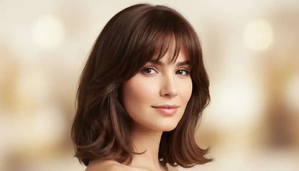 Czym wyróżniają się włosy do ramion z grzywką?