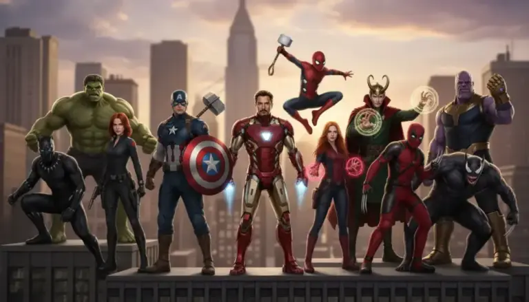 Najpopularniejsze Postacie Marvela