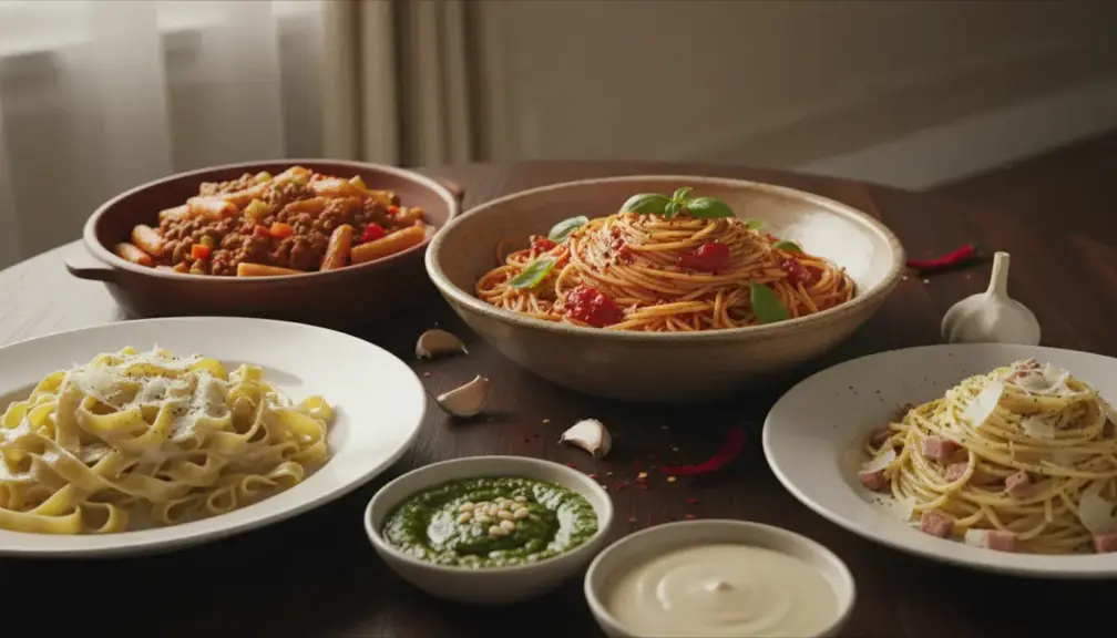 Jakie są najpopularniejsze sosy do makaronu?