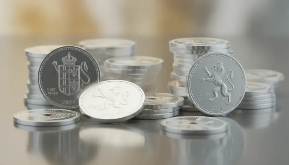 Czym są srebrne monety bulionowe?