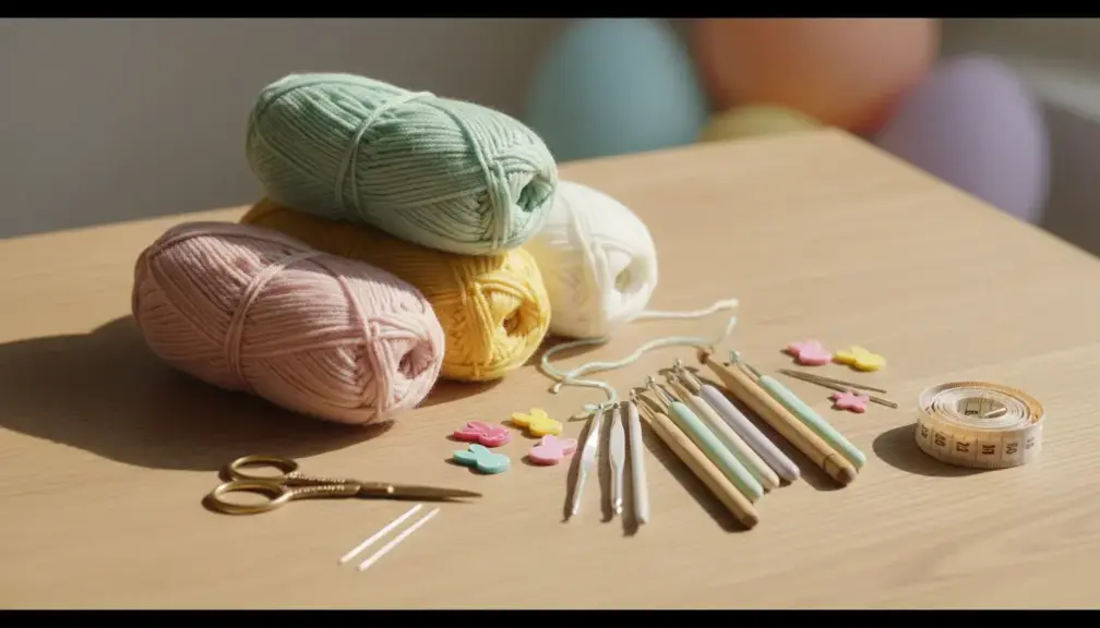 Jakie materiały i narzędzia są potrzebne do szydełkowania ozdób wielkanocnych?